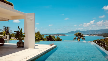 Beachfront Villa exterior at Lila Resort
